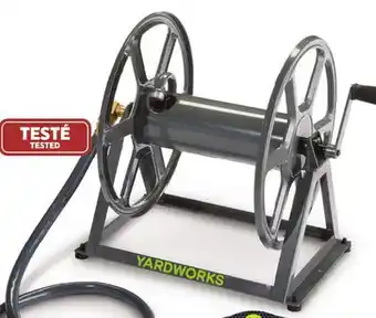 Canadian Tire Yardworks Metal Hose Reel, Floor offer