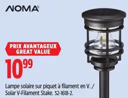 Canadian Tire NOMA Solar V-Filament Stake offer