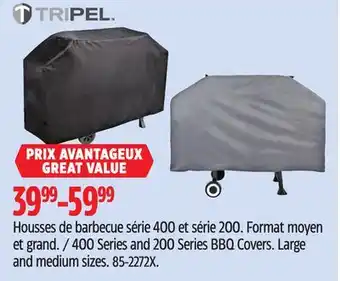 Canadian Tire Tripel 400 Series and 200 Series BBQ Covers offer