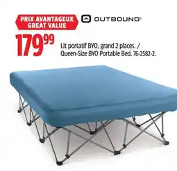 Canadian Tire Outbound Queen-Size BYO Portable Bed offer