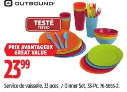 Canadian Tire outbound Dinner Set offer