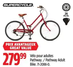 Canadian Tire Supercycle Pathway Adult Bike offer