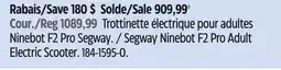 Canadian Tire Segway Ninebot F2 Pro Adult Electric Scooter offer