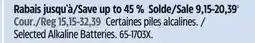 Canadian Tire Noma Selected Alkaline Batteries offer