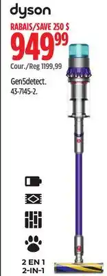 Canadian Tire Dyson Selected Stick Vacs offer