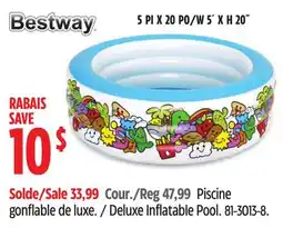 Canadian Tire Bestway Deluxe Inflatable Pool offer