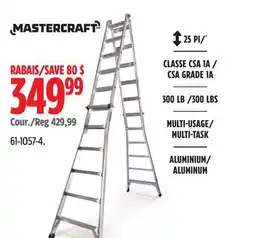 Canadian Tire Mastercraft CSA GRADE 1A MULTI-TASK ALUMINUM offer