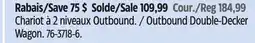 Canadian Tire Outbound Double-Decker Wagon offer