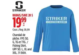 Canadian Tire Striker Fishing Shirt offer
