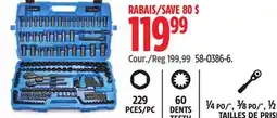 Canadian Tire Mastercraft General Use Socket Set offer
