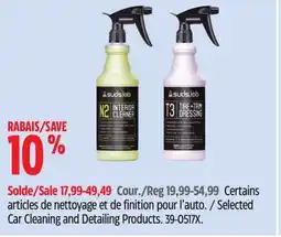 Canadian Tire Chemical Guys Selected Car Cleaning and Detailing Products offer