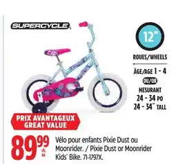 Canadian Tire Supercycle Pixie Dust or Moonrider Kids' Bike offer