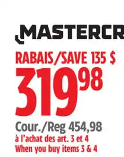 Canadian Tire Mastercraft Tool Cabinet offer