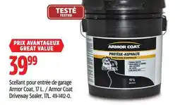 Canadian Tire Armor Coat Driveway Sealer offer