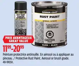 Canadian Tire Armor Coat Protective Rust Paint offer
