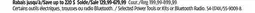 Canadian Tire Dewalt Selected Power Tools or Kits or Bluetooth Radio offer