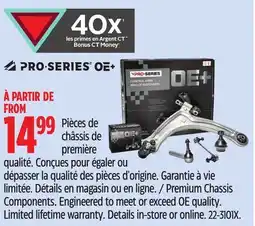 Canadian Tire Premium Chassis Components offer