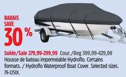 Canadian Tire Hydroflo Waterproof Boat Cover offer