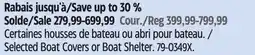 Canadian Tire Selected Boat Covers or Boat Shelter offer