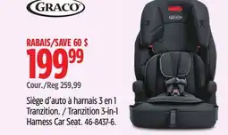Canadian Tire Graco Tranzition 3-in-1 Harness Car Seat offer