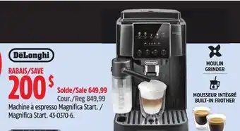 Canadian Tire Delonghi Magnifica Start offer