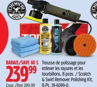 Canadian Tire Chemical Guys Scratch & Swirl Remover Polishing Kit offer