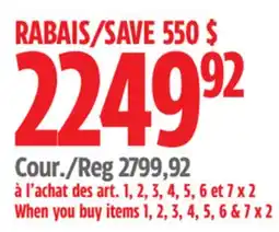 Canadian Tire Appliances offer