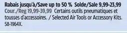 Canadian Tire MASTERCRAFT Selected Air Tools or Accessory Kits offer