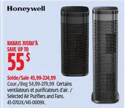 Canadian Tire Selected Air Purifiers and Fans offer