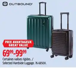 Canadian Tire Outbound Hardside Luggage offer