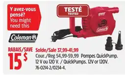 Canadian Tire QuickPumps offer