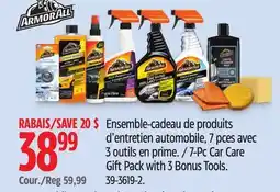 Canadian Tire ARMOR ALL Selected Car Cleaning Kit or Wipes offer