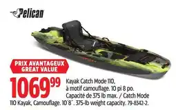Canadian Tire Catch Mode 110 Kayak, Camouflage offer