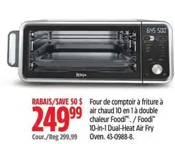 Canadian Tire Ninja Foodi 10-in-1 Dual-Heat Air Fry Oven offer