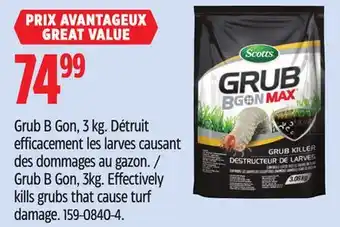 Canadian Tire Grub B Gon, 3kg offer