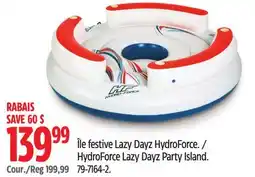 Canadian Tire HydroForce Lazy Dayz Party Island offer