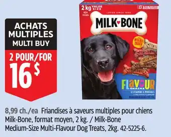 Canadian Tire Milk-Bone Medium-Size Multi-Flavour Dog Treats offer