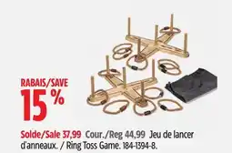 Canadian Tire Rec-Tek Ring Toss Game offer