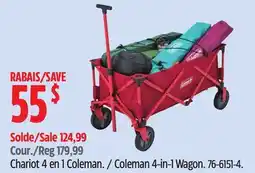 Canadian Tire Coleman 4-in-1 Wagon offer