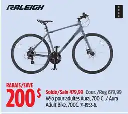 Canadian Tire Raleigh Aura Adult Bike, 700C offer