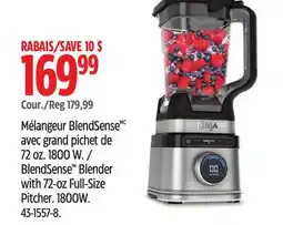 Canadian Tire BlendSense Blender with 72-oz Full-Size Pitcher offer