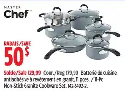 Canadian Tire 11-Pc Non-Stick Granite Cookware Set offer