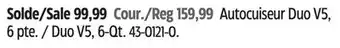 Canadian Tire Duo V5 offer