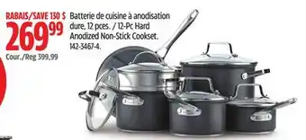 Canadian Tire Paderno 12-Pc Hard Anodized Non-Stick Cookset offer