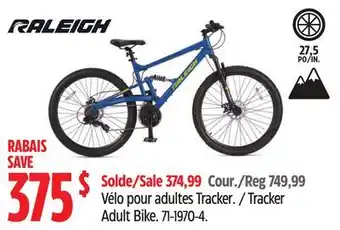 Canadian Tire Raleigh Tracker Adult Bike offer