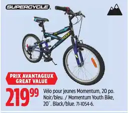 Canadian Tire Supercycle Momentum Youth Bike offer