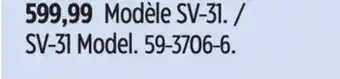 Canadian Tire SV-31 Model offer
