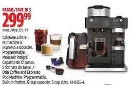 Canadian Tire Ninja Drip Coffee and Espresso Pod Machine offer