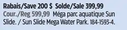 Canadian Tire Sun Slide Mega Water Park offer
