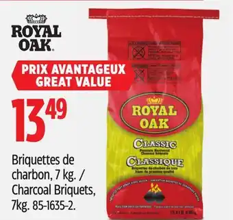 Canadian Tire Royal Oak Charcoal Briquets offer